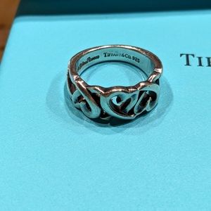 TIFFANY & CO. PALOMA PICASSO 925 Silver ring, size 6 EUC